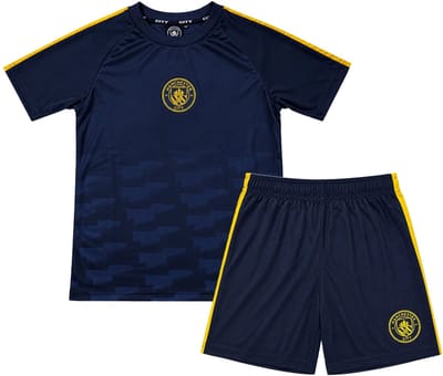 Manchester City Uit Tenue 26/27 - Maat 116 t/m 164 - Voetbaltenue Kinderen - Sport - Officiële Fanmerchandise - 100% Polyester