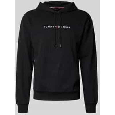 Regular fit hoodie van katoenmix