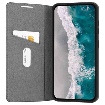 dbramante1928 Oslo Bookcase geschikt voor Samsung Galaxy S24 - Zwart