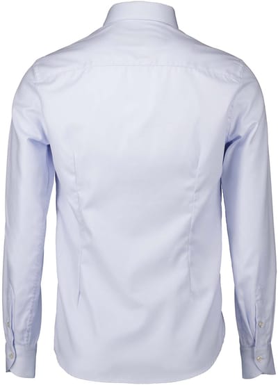 John Miller - Overhemd Blauw John Miller Slim Fit Lange Mouw Overhemd Blauw 5140790-130