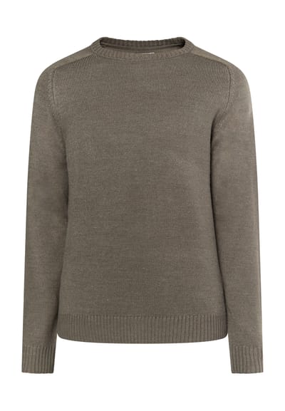Mo Jumper Heren licht grijs melange