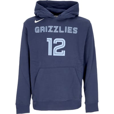 Herenhoodie Nba Club Hoodie No 12 Ja Morant Memgri College Navy