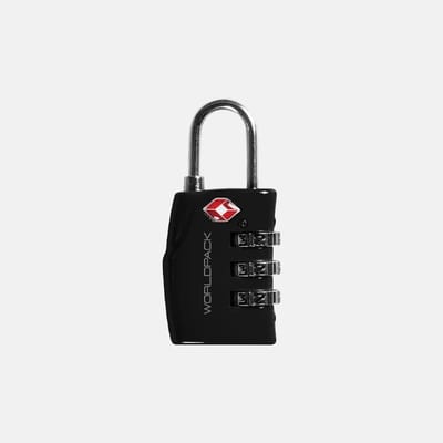 Worldpack TSA Cijferslot Zwart