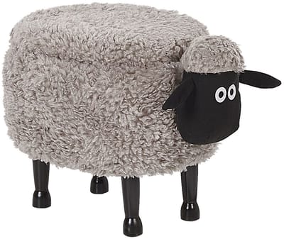 SHEEP - Hocker - Grijs - Polyester