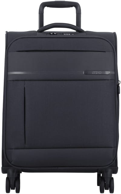 Jump Monthélys 4 wielen Cabinewagen 55 cm met uitbreidingsplooi - Zachte bagage - TSA slot - dark blue
