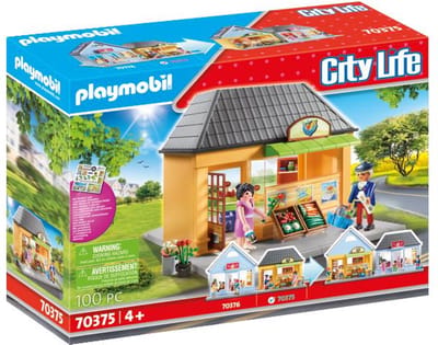 PLAYMOBIL City Life Mijn Kruidenier - 70375