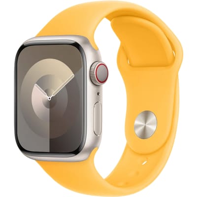 Apple Sport Band voor de Apple Watch | 38/40/41/42 mm - Maat M/L - Sunshine