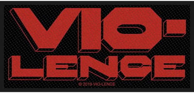 Vio-lence - Logo Patch - Zwart