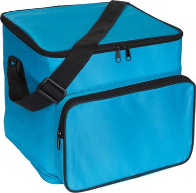 Grote Koeltas - 21 liter - 28 x 25 x 30 cm - lichtblauw - lunchtas - koelen van dranken en voedsel