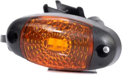 led zijmarkeringslamp universeel oranje 3x led - contourlamp - zij lamp - breedtelamp - fristom