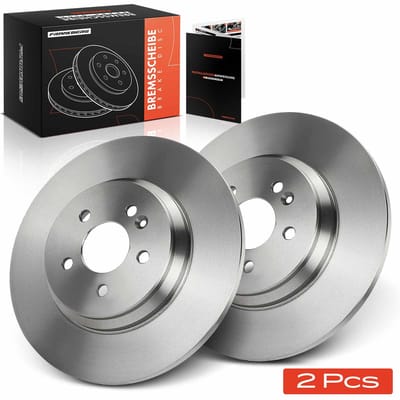 Frankberg 2x Remschijven Achteras voor Benz M-Klasse W163 27L-54L