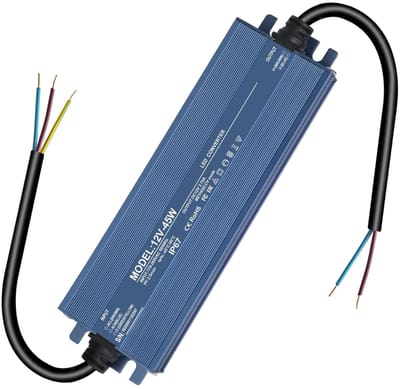 Store_9 - Transformator 12 V 45 W - Led-driver 12 V - Voor optimale verlichting - Compact formaat - Geschikt voor LED ampullen