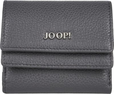 Joop! Vivace Lina Portemonnee RFID Leer 10 cm - Dames - Horizontaal - graphite