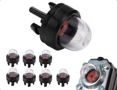 Gloeipomp Set - Primerpompen Carburateur - Motor Onderhoud - Gereedschapsloos Ontwerp - 7 Stuks - Zwart