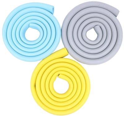 NTH products- Babybeschermer 2M - Randbeschermer - Dikke Zachte Bescherming - Niet-giftig - Herbruikbaar - Inclusief Tape-connectoren