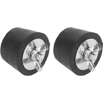 2 STUKS 1,5 inch Rubber Expansie Winterstop voor Zwembad Spa Leidingwerk Winterfittingen gray