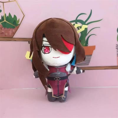 Anime Beidou Cosplay Pluche Pop Speelgoed Genshin Impact Schattig Zacht Gevuld Kussen Cadeau 20cm 20cm gray