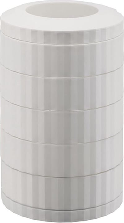 Alessi Plissé Koffiecapsulehouder Wit