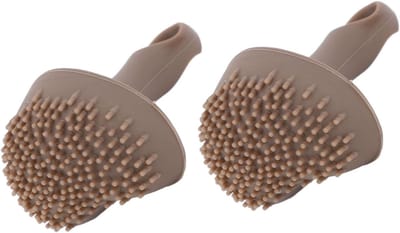 Herbruikbare Silicone Freckles Stempelborstel voor Make-up, Washable Beauty Tool voor Festivals en Feestjes, 2 Stuks