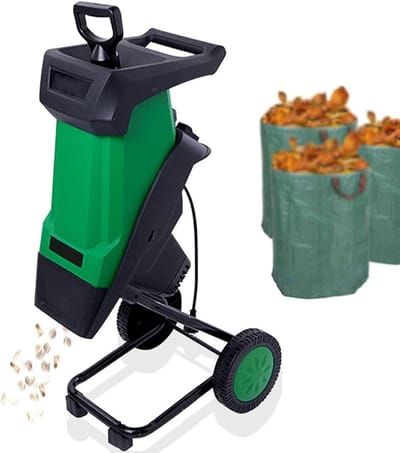 Elektrische Houtversnipperaar - Takken Mulcher - Tuinonderhoud Vereenvoudigen - Krachtige 2400W Motor - 39mm Snoeidiameter - Zwart