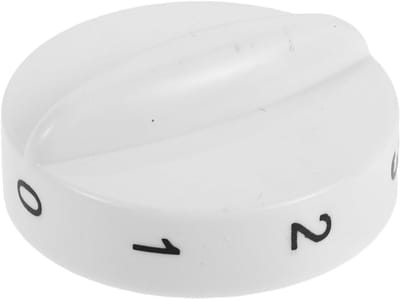 Universele Koelkast Draaiknop - Thermostaatknop Vriezer - Temperatuur Regelen - Eenvoudig Te Installeren - 4 cm - Wit