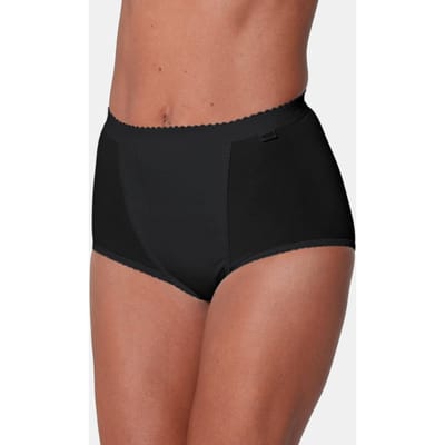 Tailleslip in een set van 2 - zwart - Gr. 38 van Goldner Fashion