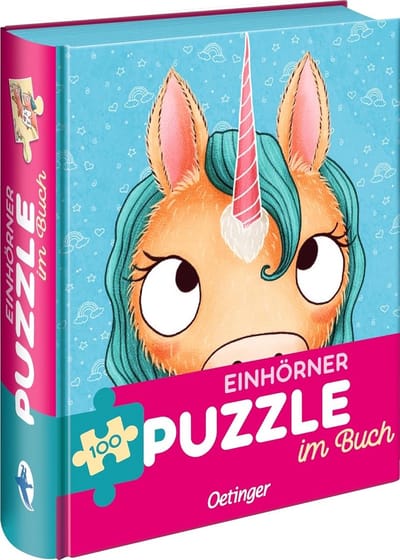 Puzzelboek met 100 Stukjes: Magische Eenhoorn Wereld voor Kinderen