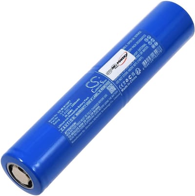 Vervangende Batterij - Oplaadbare Energiebron - Zaklamp Verlichting - LiFePO4 Technologie - 64 Volt - Blauw
