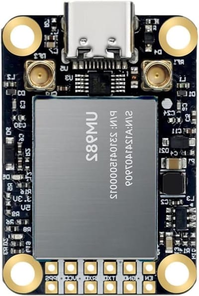 GPS RTK Module - Hoge Precisie Tracker - Nauwkeurig Positioneren - Centimeter Niveau - 26x38x7.6mm - Grijs