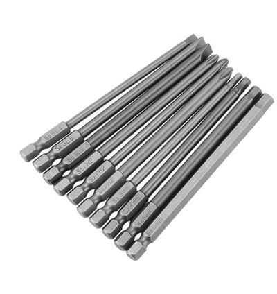 Allecto - Magnetische Schroevendraaier Bits Set - 10-delige Set