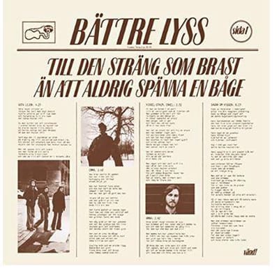 Battre Lyss - Till Den Strang Som Brast An Att (CD)