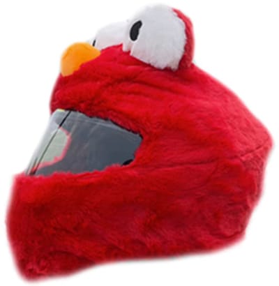 Actie4you® - Elmo - Helmcover - Motor - Scooter - Universeel – Helmhoes - Rood
