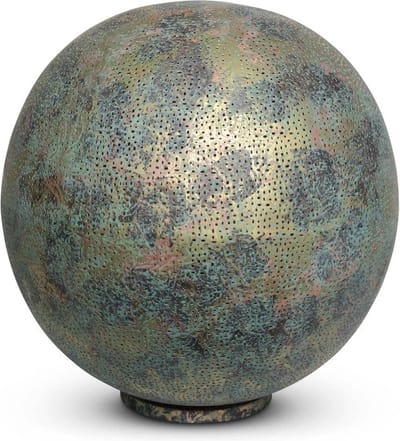 Safaary - Oosterse Vloerlamp Green Patina Neena Ø 50 x 50cm