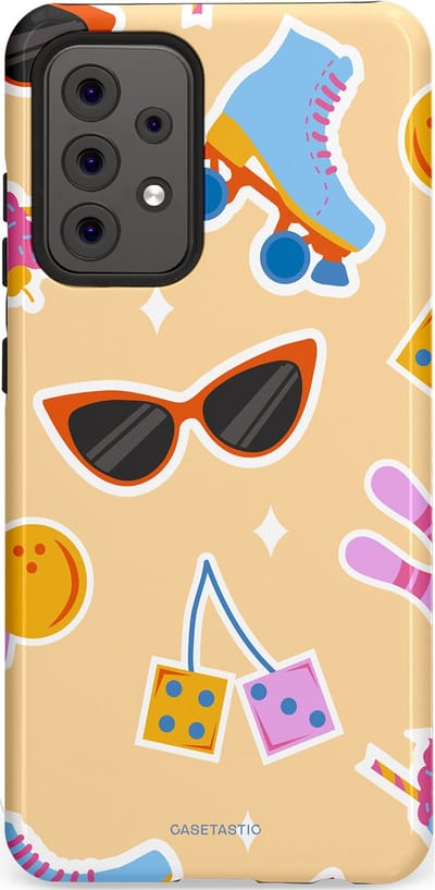 Casetastic Hoesje Geschikt voor Samsung A52 (4G/5G/s) - Stijlvolle Beschermende Duo-layer Case - Milkshake vibes