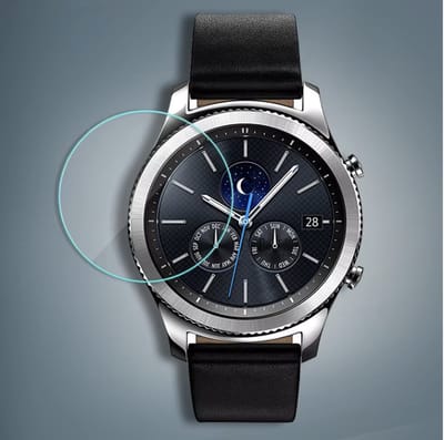 CHPN - Screen protector geschikt voor Samsung Gear S3 - Screenprotector - 46mm - Geen krassen op je smartwatch - Smartwatch beschermer - 46MM