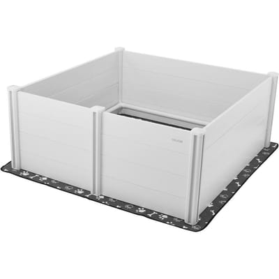 Teefennestbox 60x60x24 inch Deurhoogte Verstelbaar voor Extra Grote Honden