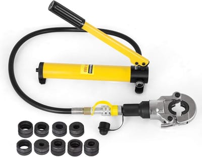Hydraulische Krimptang Handmatig - Met Verwisselbare Matrijzen voor V/TH Aansluitingen 12-32 mm