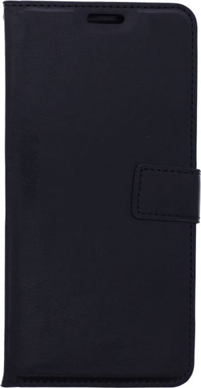 LuxeBass Hoesje geschikt voor Oppo A92 hoesje book case zwart - telefoonhoes - gsm hoes - telefoonhoesjes