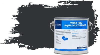 Wixx PRO Aqua Multiprimer - 2.5L - RAL 7021 | Zwartgrijs