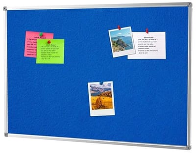 IVOL Prikbord Vilt 45 x 60 cm - Blauw