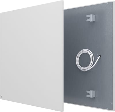 Ecaros metaal infraroodpaneel 400 Watt, kleur: wit