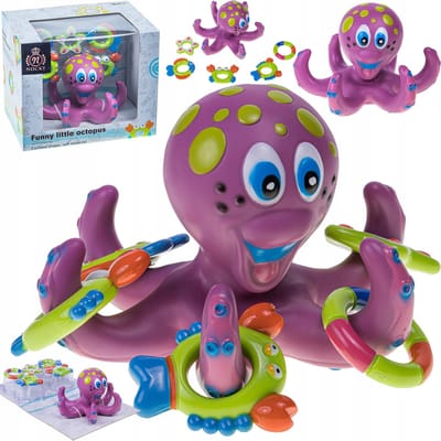 BK Ringo Serie - Ośmiornica Bad Speelset - 6 Stuks - Voor Kinderen 12m+