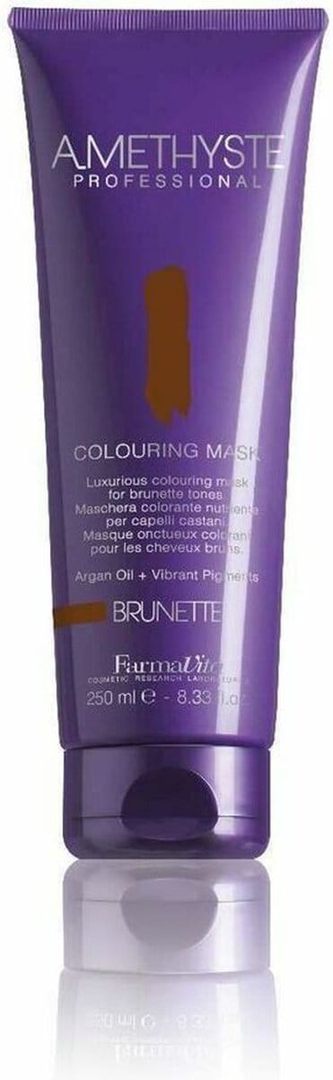 Semi-permanente kleurstof Farmavita Amethyste Colouring Mask Bruin (250 ml)