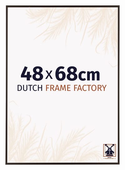 Fotolijst 48x68 cm - Kunststof - Antraciet - Easy