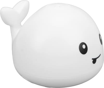 Watersproei Speelgoed - Walvis Badje - Baby Zwemplezier - Automatische Sensor - 10x10x9 cm - Wit