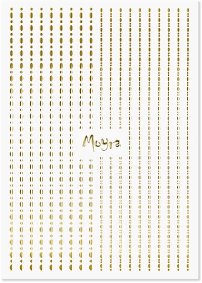 Moyra Nailart Strip Dots 01 Gold