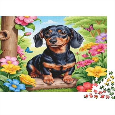 Puzzel 1000 stukjes - Legpuzzel Volwassenen - Familie Spel - Gerecycled Papier - 38x26cm - Cartoon Stijl