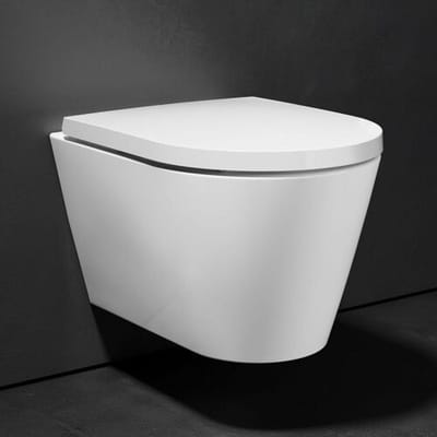 LAUFEN Kartell rimless wall-hung WC, washdown, H8203370000001