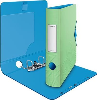 Leitz 180° Active Urban Chic PP Ordner Voor 350 Vel - Map voor A4 Documenten - Rugbreedte Van 65mm - Groen