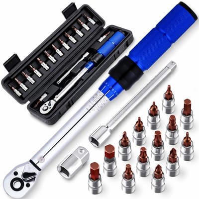 Momentsleutel 11 delige set – 2/24Nm - Fiets – Auto – Fietsgereedschap – Torque wrench